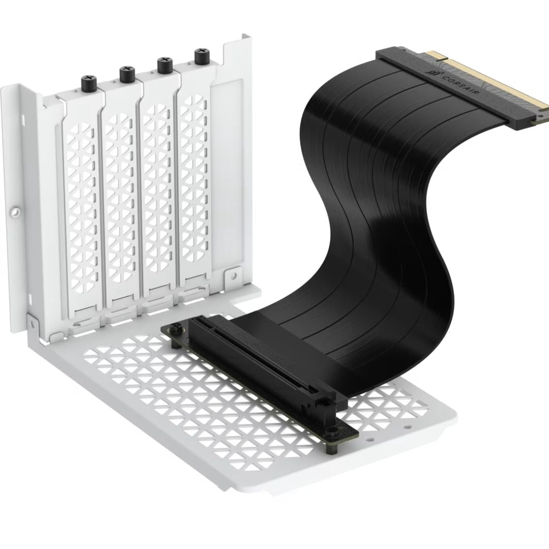 Corsair 6500 Series Vertical GPU Mount Kit - WHITE *Compatible with CORSAIR 6500 Series only