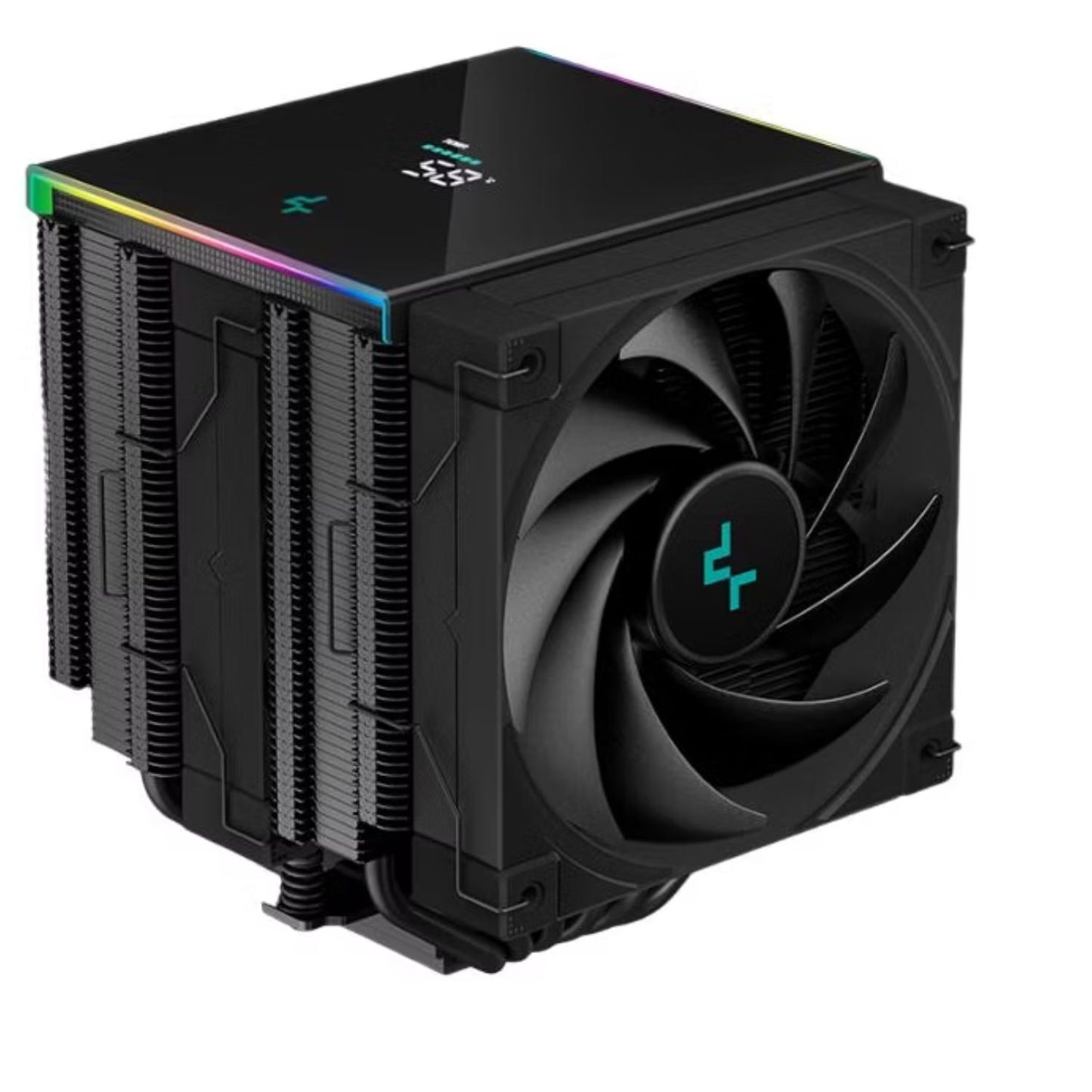 DeepCool AK620 Digital High Performance Dual Tower CPU Cooler, 6 Copper Heat Pipes, 2x 120FDB Fans, LGA2066/2011-v3/2011/1851/1155/ AM4/AM5