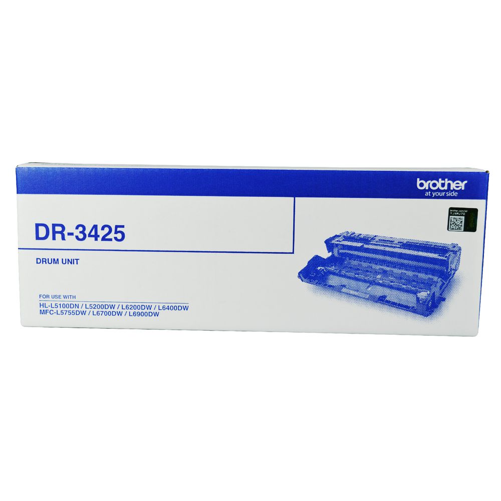 Brother DR-3425 Drum Unit -To Suit HL-L5100DN/L5200DW/L6200DW/L6400DW MFC-L5755DW/L6700DW/L6900DW