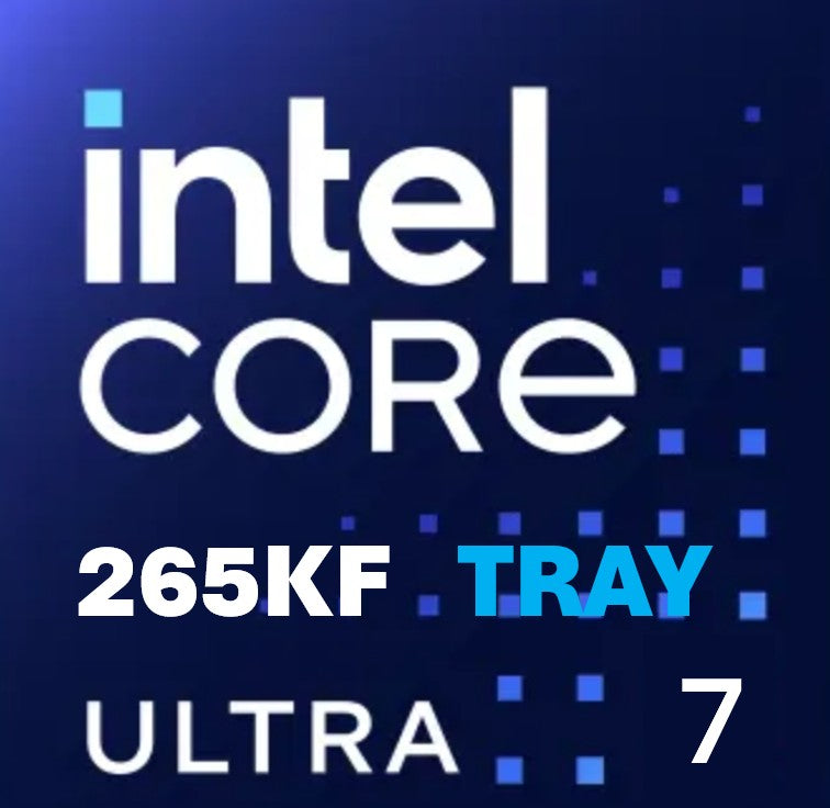 (SI) Intel Core Ultra 7 processor 265KF (30M Cache, up to 5.50 GHz) FCLGA18W, Tray (1 Year Warranty)(15th Gen) Please note: No CPU Cooler Included