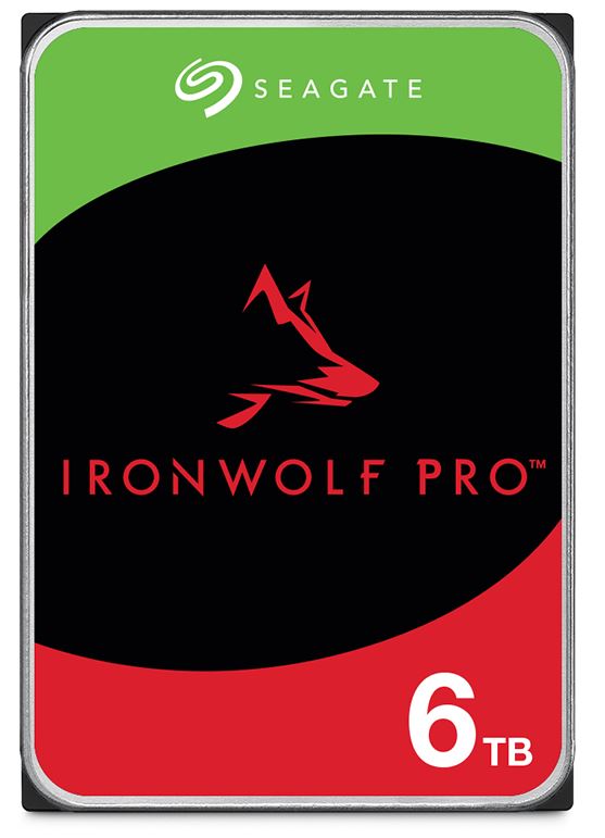 Seagate ST6000NT001 6TB IronWolf Pro 3.5" SATA 6Gb/s NAS Hard Drive - 256MB -5 years Limited Warranty (LS)