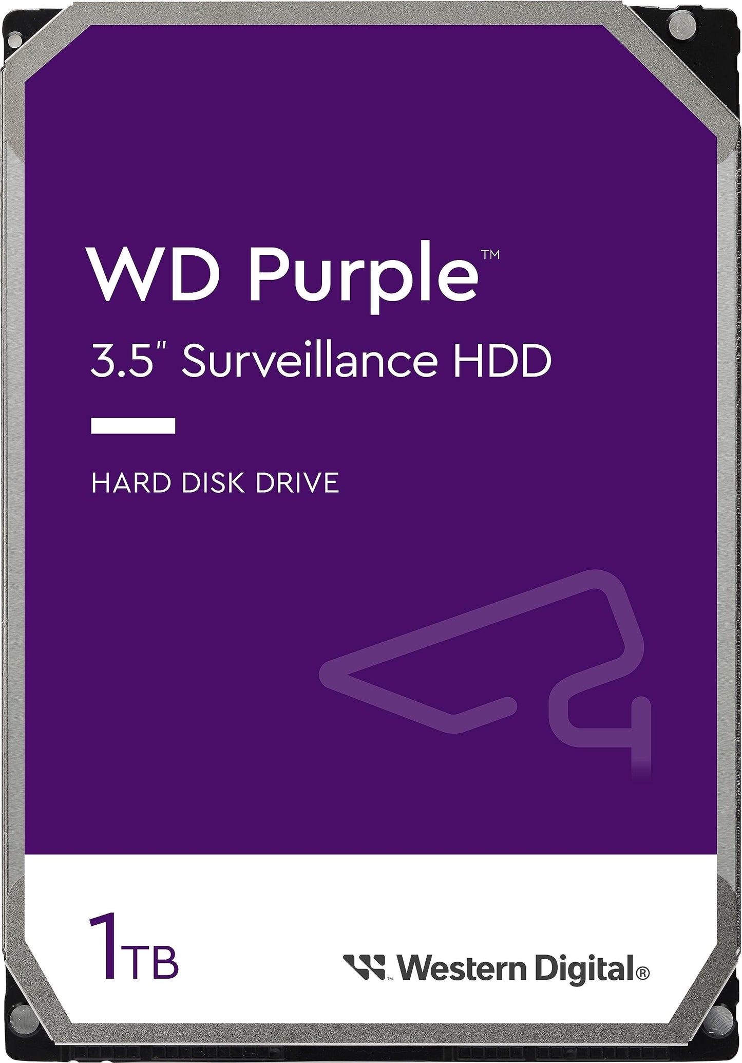 Western Digital WD11PURZ WD Purple 1TB 3.5" Surveillance HDD 5400RPM 64MB SATA3 110MB/s 3yrs limited warranty