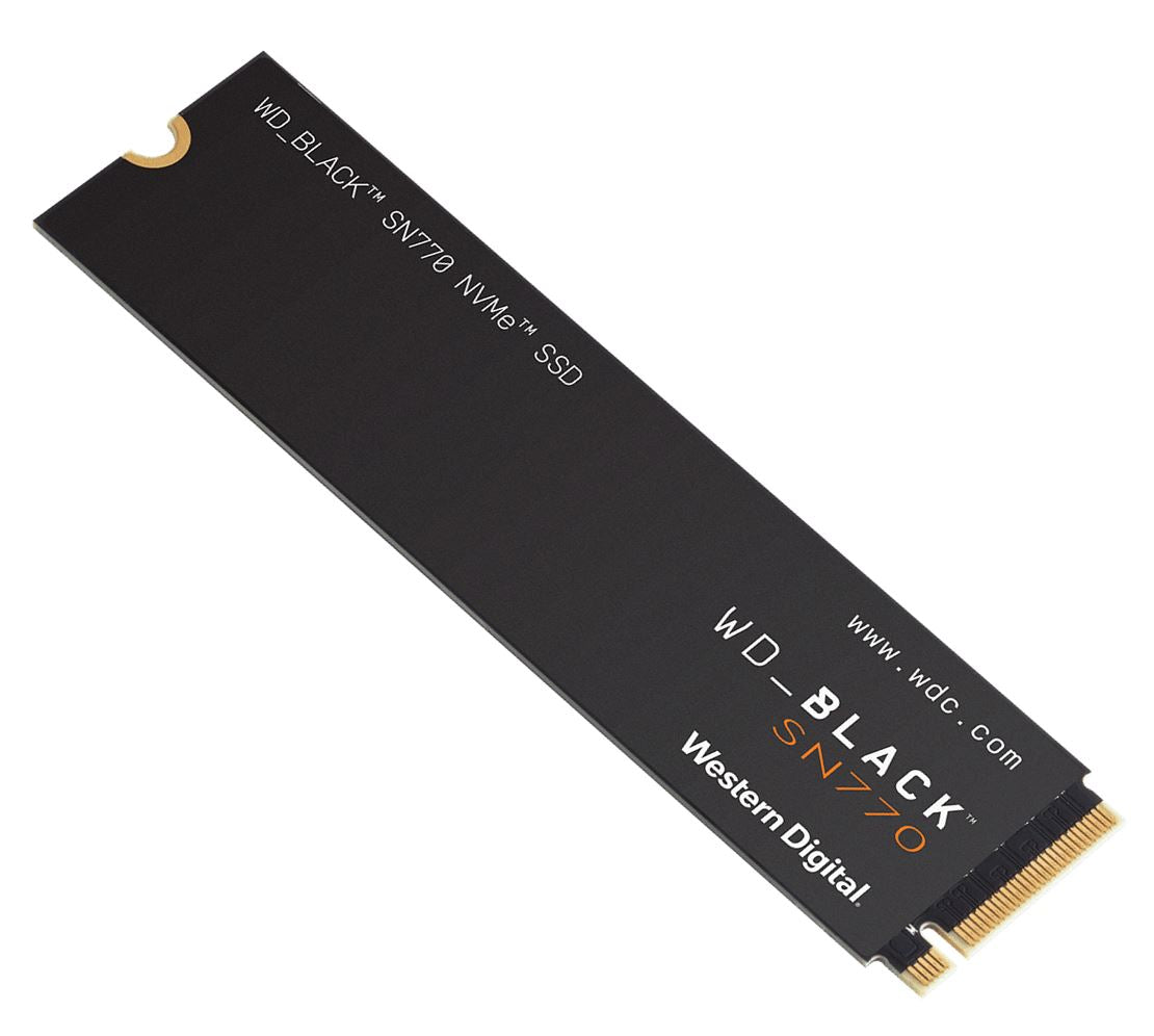 Western Digital WD Black SN770 2TB Gen4 NVMe SSD - 5150MB/s 4850MB/s R/W 1200TBW 650K/800K IOPS 1.75M Hrs MTBF M.2 PCIe4.0 5yrs ~WDS200T4X0E