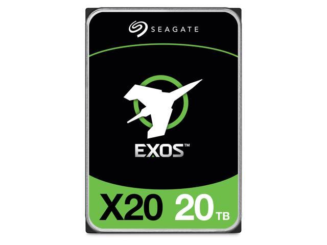 Seagate Exos X20 ENTERPRISE 512E/4KN INTERNAL 3.5" SATA DRIVE, 20TB, 6GB/S, 7200RPM, 5YR WTY