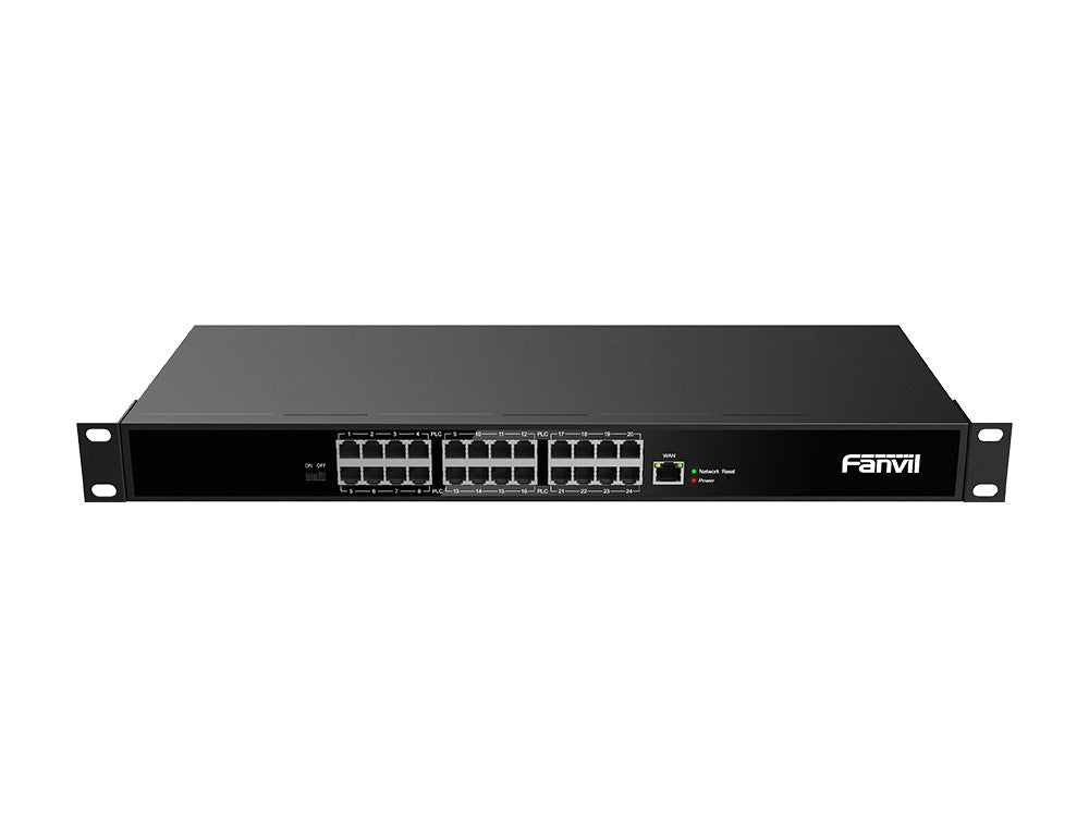 Fanvil PN24 2-Wire PoE Switch, Plug Play, Built-in Power Supply, Built-in Mode Wwitch, Scenario Office Community Hotel Renovation of an Old Building