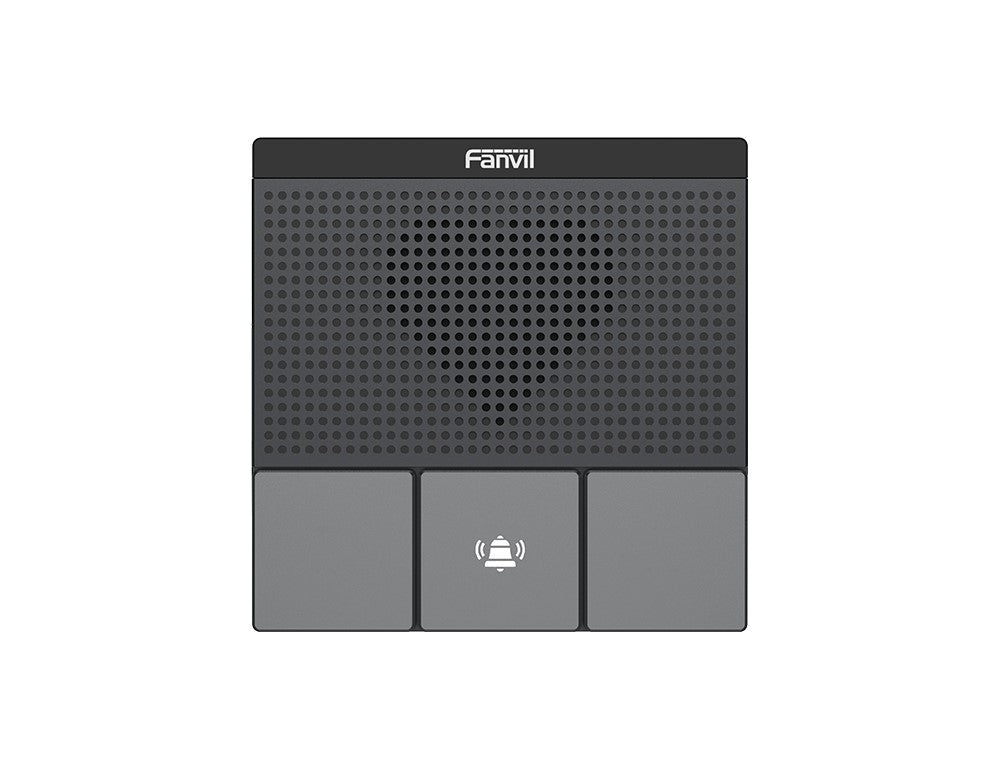 Fanvil A10 Series SIP Mini Intercom, 3-Button 2 SIP Accounts, Built-in 2.4G 5G Wi-Fi, IP54 WaterproofDustproof, HD Audio, Support PoE, Auto Answer