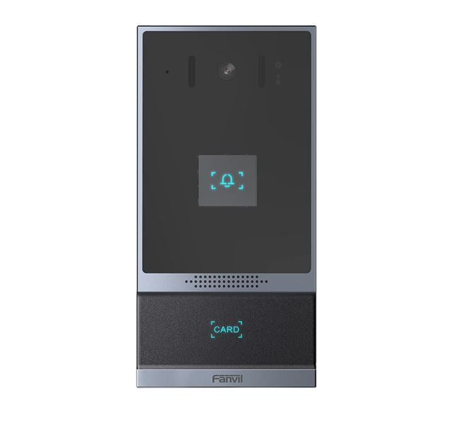 Fanvil i62 Outdoor Audio/Video Intercom, 2 SIP Lines, 1 DSS Key, PoE, IP66 IK07, RFID Reader , ONVIF, 2Yr Warranty