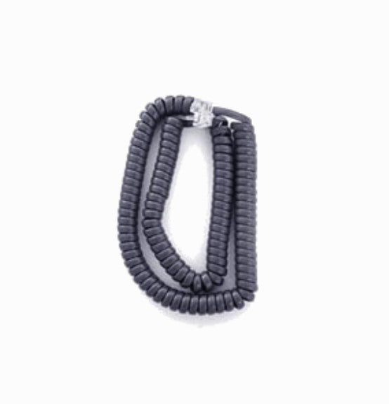 Fanvil curly cord for XU series headset, curve?black
