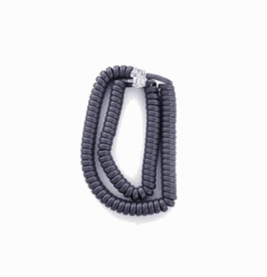 Fanvil curly cord for XU series headset, curve?black