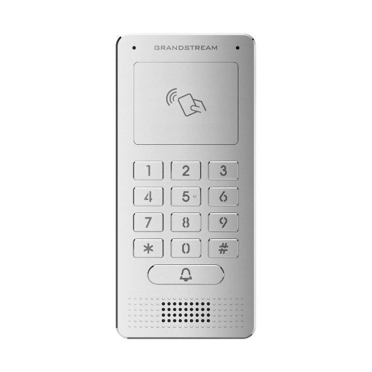 Grandstream GDS3705 IP Door System, Built In RFID Chip Reader, Speaker Microphone, Meta Casing, Powerable Via POE