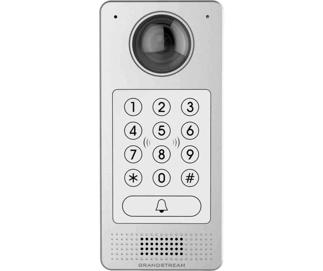 Grandstream GDS3710 HD IP Video Door System, 1080p Video, Built In RFID Chip Reader, Speaker Microphone, Metal Casing, Powerable Via PoE