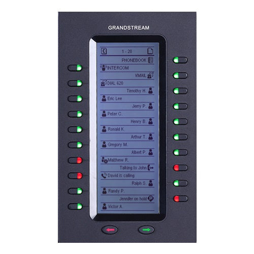 *LS* Grandstream GXP2200 Extension Module, 20 key Expansion Module, 128x384 LCD for GXP2140, GXP2170  GXV3240