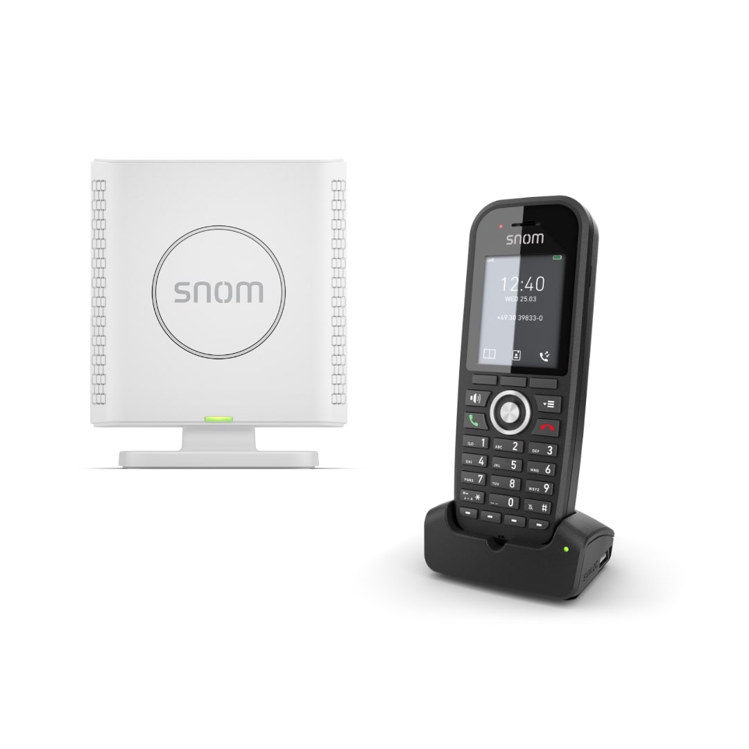 SNOM M430 bundle EU, M30  M400, PoE, Single Cell, Backlit Keyboard, Long Standby Time, Security (TLS  SRTP),  For PSU Use IPS-4661-AU