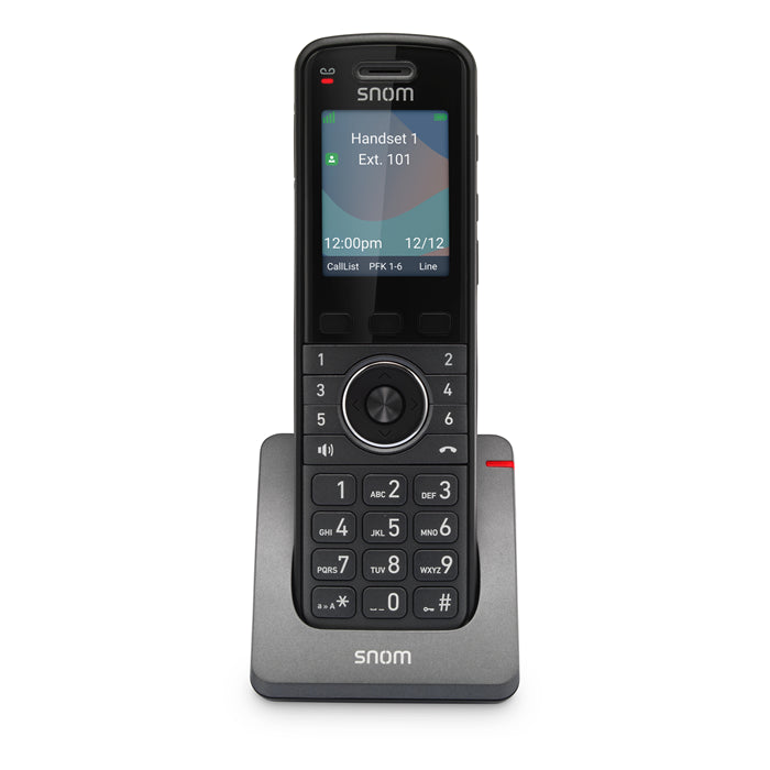 SNOM M55 DECT Handset, Bluetooth, HD Audio Quality, Long Standby time, Backlit Keys, Advanced Audio Quality, For PSU Use IPS-4661-AU