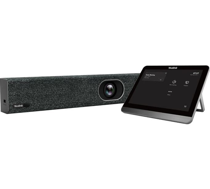 Yealink MeetingBar A20 Microsoft Teams and Zoom Rooms on Android for Small Rooms,6-10 people, CTP18 Touch Panel, Electric Privacy Shutter