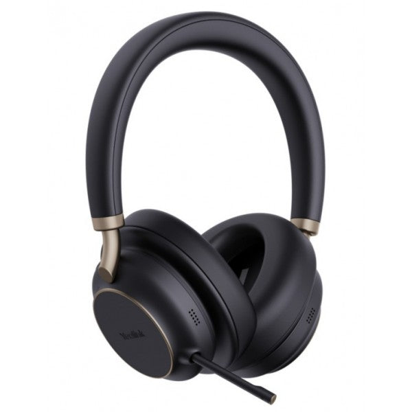 Yealink BH76Plus Bluetooth Stereo Headset, UC, ANC, USB-C, Retractable Microphone, 35 Hours battery life, Over-EarOn-ear,Microsoft Teams UC Certifi