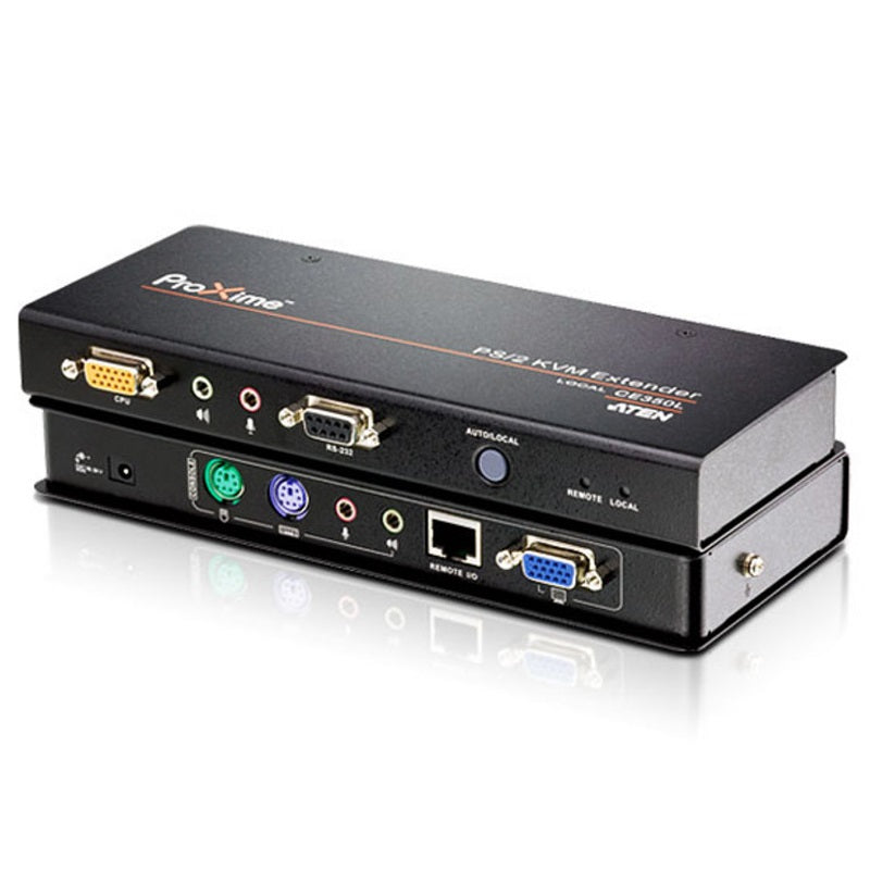 Aten PS/2 VGA KVM Console Extender with Audio RS232 - 1920x1200 or 150m Max