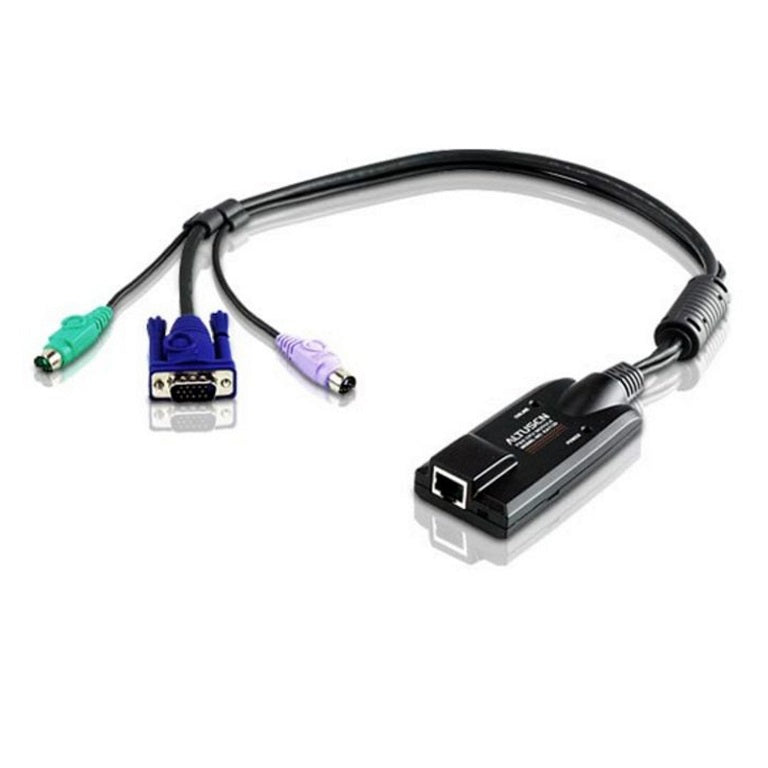 Aten KVM Cable Adapter with RJ45 to VGA PS/2 for KH, KL, KM and KN series