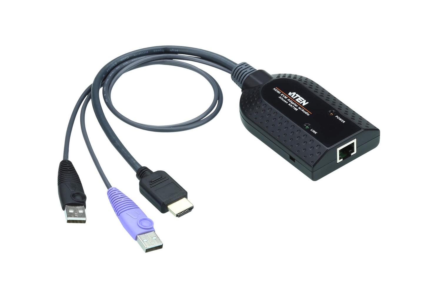 Aten KVM Cable Adapter with RJ45 to HDMI USB to suit KM and KN series