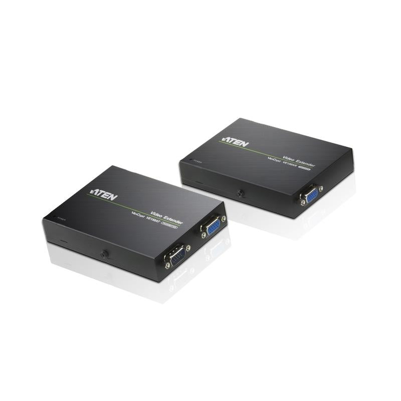 Aten Professional Video Extender VGA Via Cat5, Supports One local One Remote Output, 1900x1200@60Hz 30m, 1280x1024@60hz 150m
