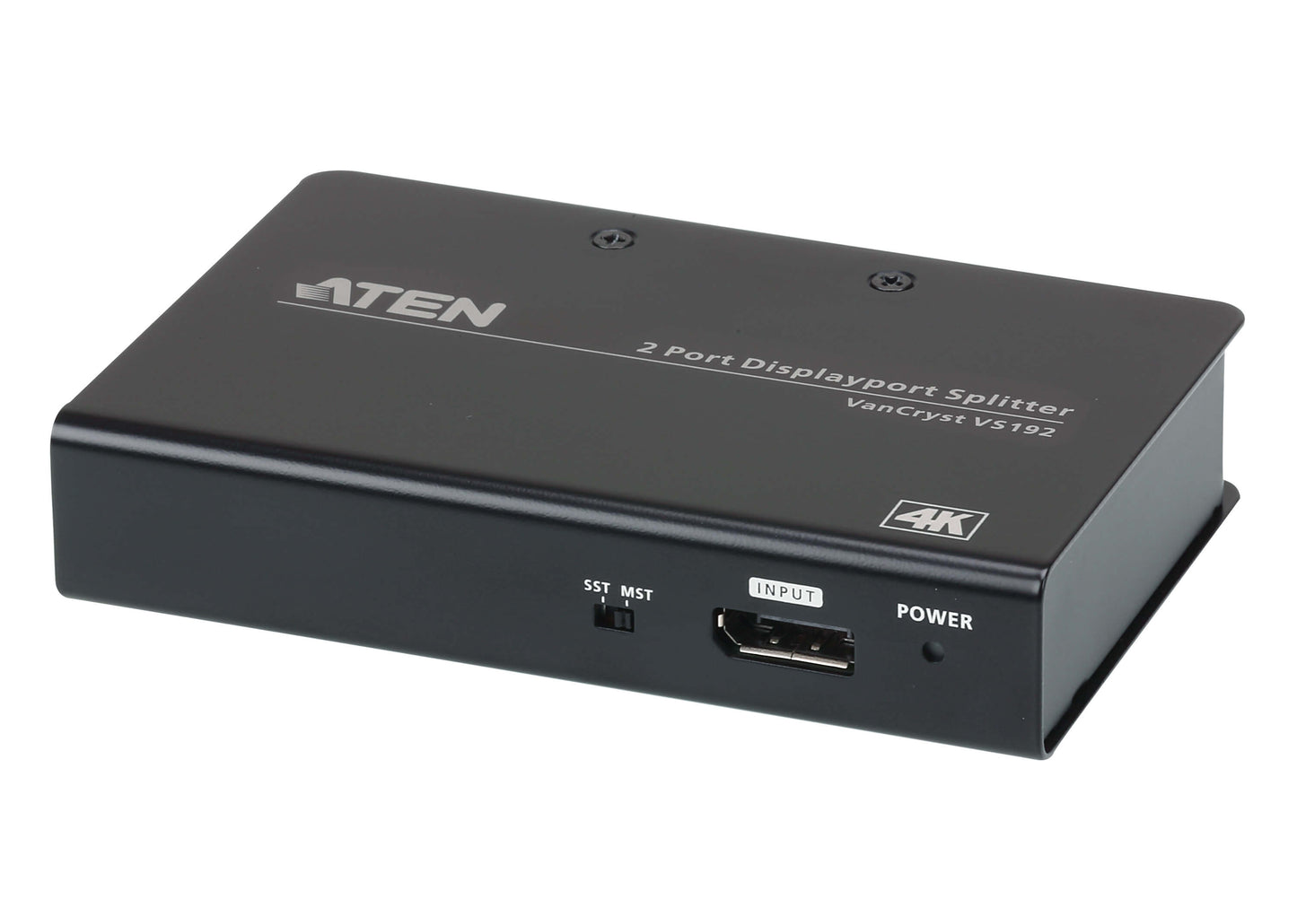 Aten Video Splitter 2 Port DisplayPort 4K Splitter, 4096x2160 / 3840x2160@60Hz, Supports Extend Mode Split Mode