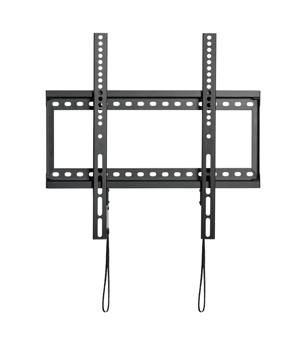 Brateck Fixed TV Wall Mount For 32"-70" up to 75KG, VESA Compatible: 50x50,75x75,100x100,100x150,100x200,200x200,300x200,200x400 Fine Texture Black