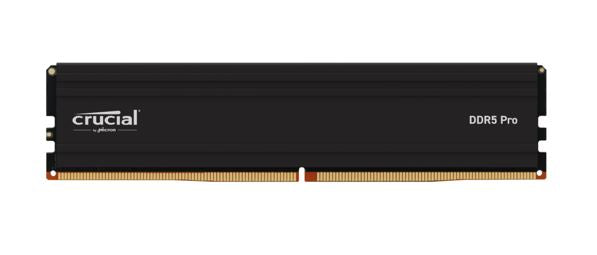 Crucial Pro 64GB (1x64GB) DDR5 UDIMM 5600MHz CL46 Desktop PC Memory Support Intel XMP AMD Ryzen for Desktop PC Gaming Memory