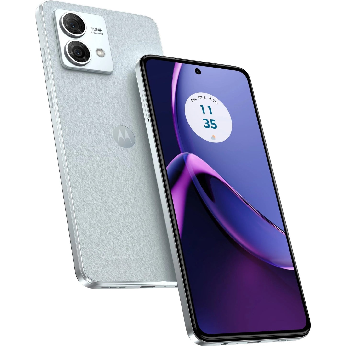 Motorla G84 5G 256GB- Marshmallow Blue*AU STOCK*,6.5",Full HD+120Hz,12GB/256GB,50MP/16MP,Hybrid Dual SIM,Water Protection,5000mAh,2Years Warranty