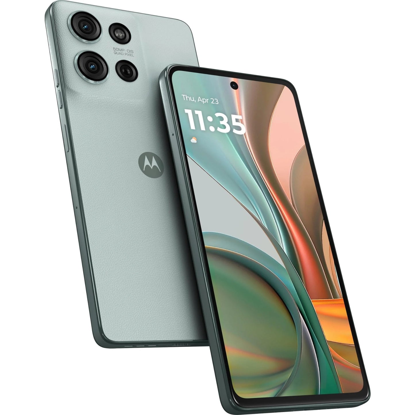 Motorola G75 5G 256GB With Moto Buds-Succulent Green,*AU STOCK*6.8",Full HD+120Hz,8GB/256GB,Dual SIM,50MP/16MP,Water Protection,5000mAh,2Year Warranty