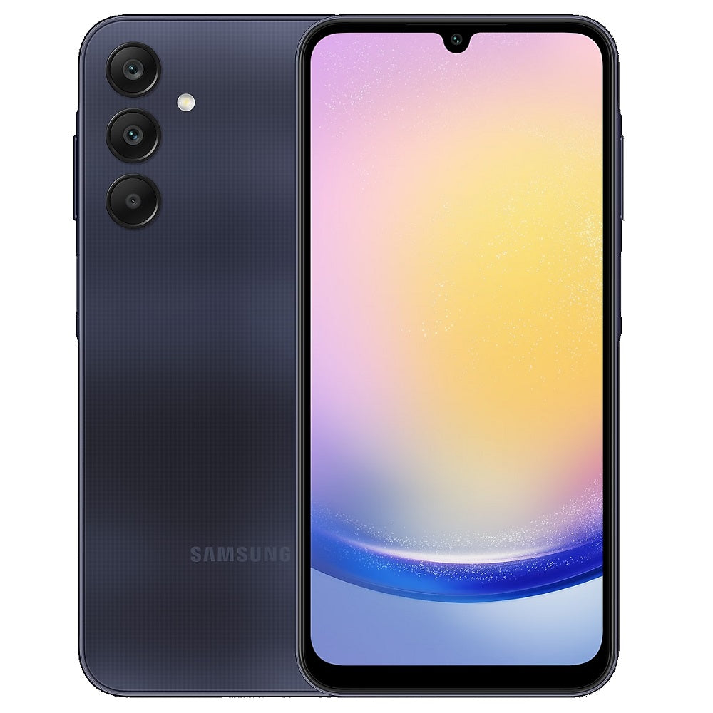 Samsung Galaxy A25 5G 128GB - Blue Black*AU STOCK*, 6.5", FHD+, 120Hz, 6GB/128GB, 50MP/13MP, Dual SIM, 5000mAh, 2 Years Warranty