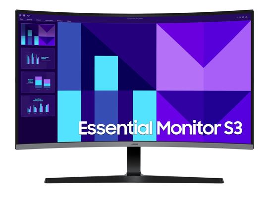 EX-DEMO Samsung 32" S39GD FHD 100Hz Curved Monitor 1920x1080 4ms 16:9 1500R Tilt VESA VA HDMI D-Sub Headphone Flicker Free Eye Saver Mode Black