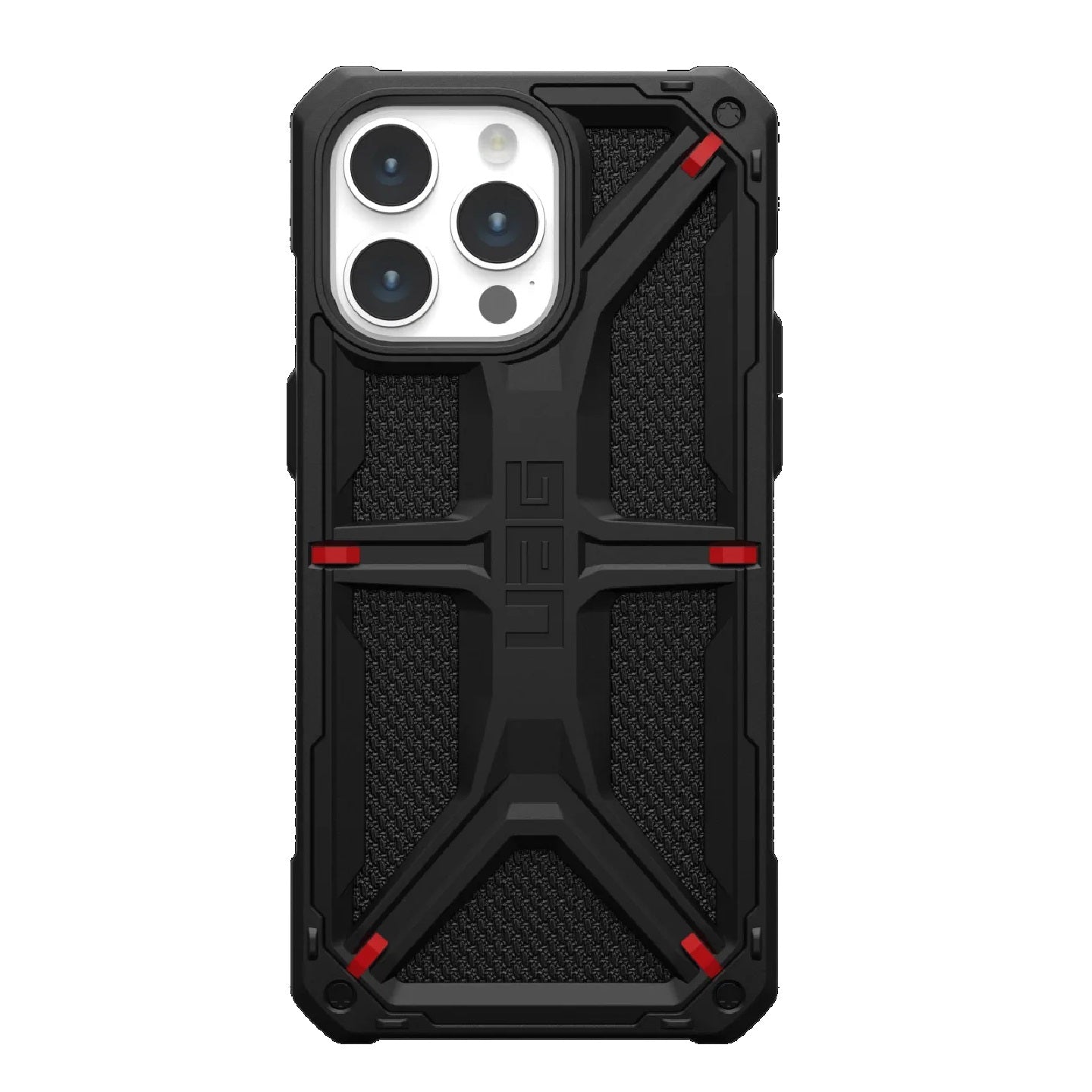 UAG Monarch Kevlar Apple iPhone 15 Pro Max (6.7") Rugged Case - Kevlar Black(114298113940), 20ft. Drop Protection (6M), 10 Years Warranty