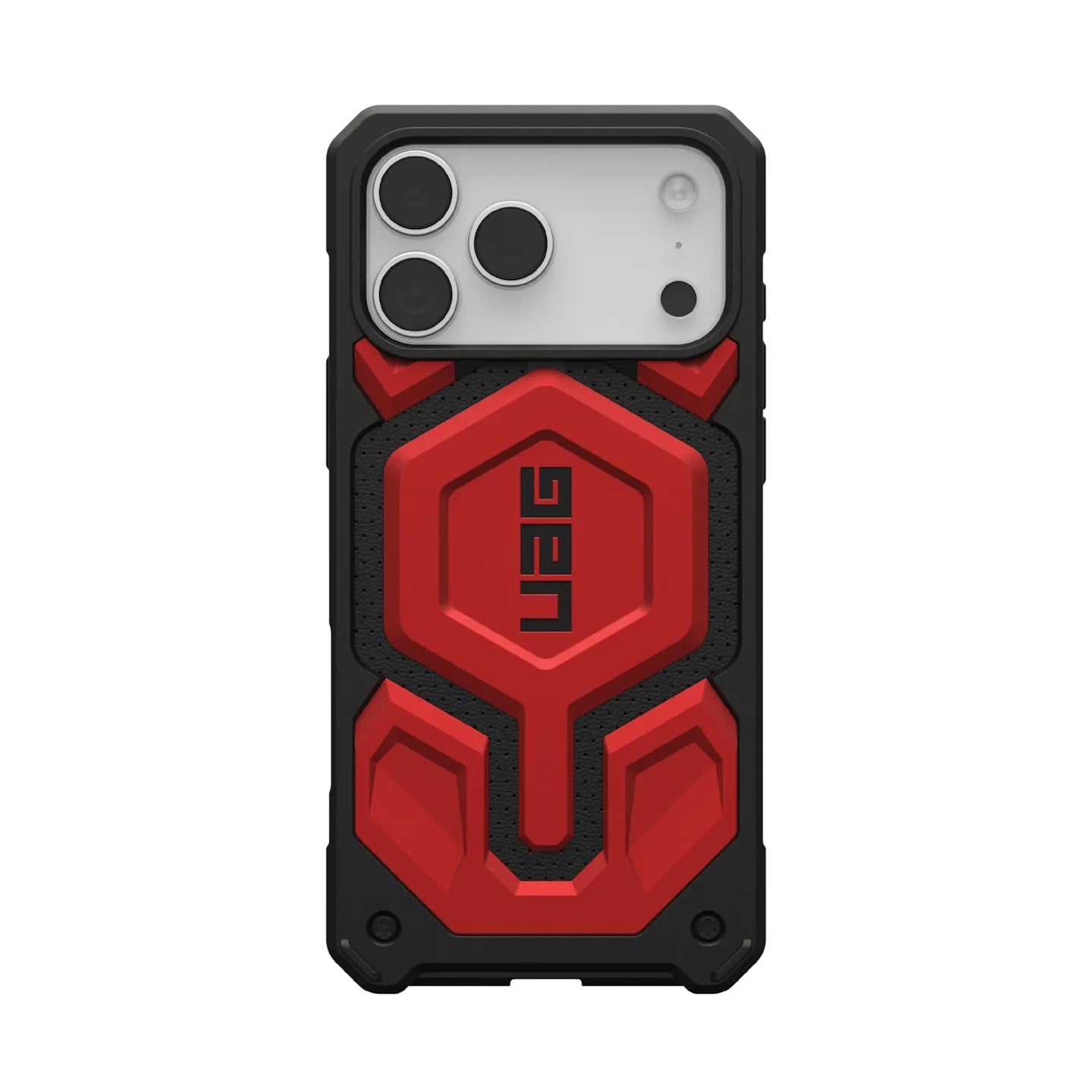 UAG Monarch Pro MagSafe Apple iPhone 17 Pro Max (6.9") Rugged Case - Crimson (114514119494), 25 ft. Drop Protection (7.6M), 10 Years Warranty