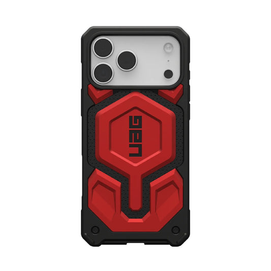 UAG Monarch Pro MagSafe Apple iPhone 17 Pro Max (6.9") Rugged Case - Crimson (114514119494), 25 ft. Drop Protection (7.6M), 10 Years Warranty