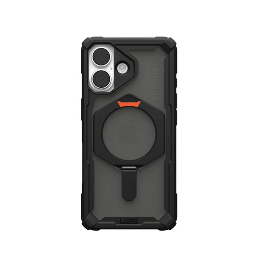 UAG Plasma XTE MagSafe Apple iPhone 17 (6.3") Rugged Case - Black/Pop Orange (114526114097), 20ft. Drop Protection (6M), 1 Years Warranty