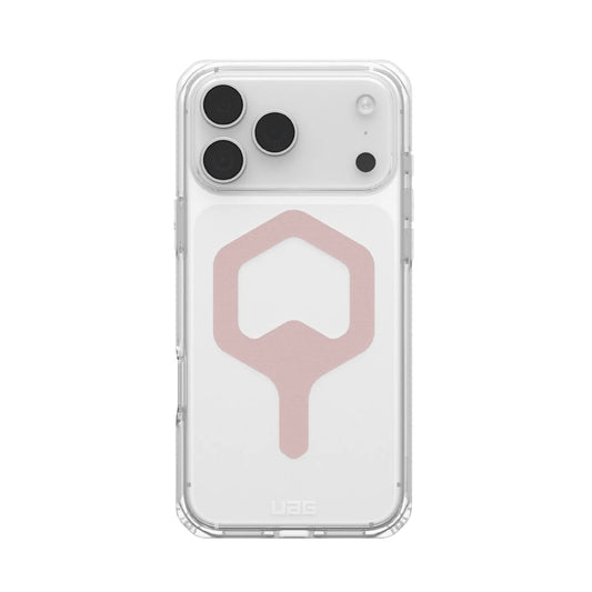 UAG Plyo MagSafe Apple iPhone 17 Pro Max (6.9") Rugged Case - Ice/Rose Gold (114530114348), 16ft. Drop Protection (4.9M), 10 Years Warranty