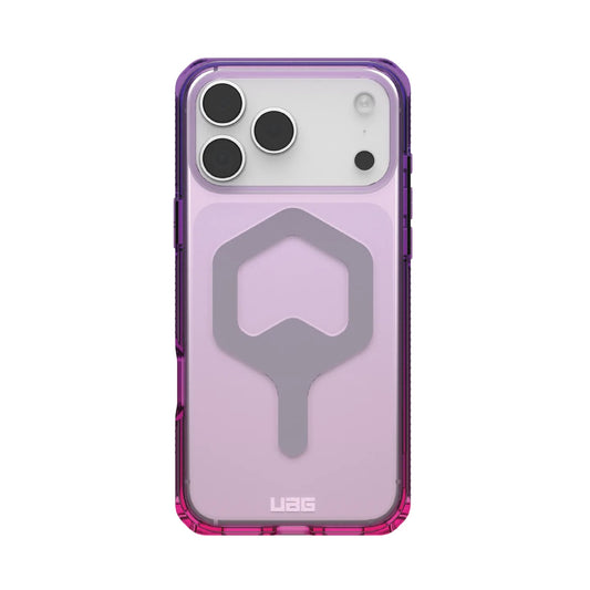 UAG Plyo MagSafe Apple iPhone 17 Pro Max (6.9") Rugged Case - Purple Pink Ombré (114530114995), 16ft. Drop Protection (4.9M), 10 Years Warranty