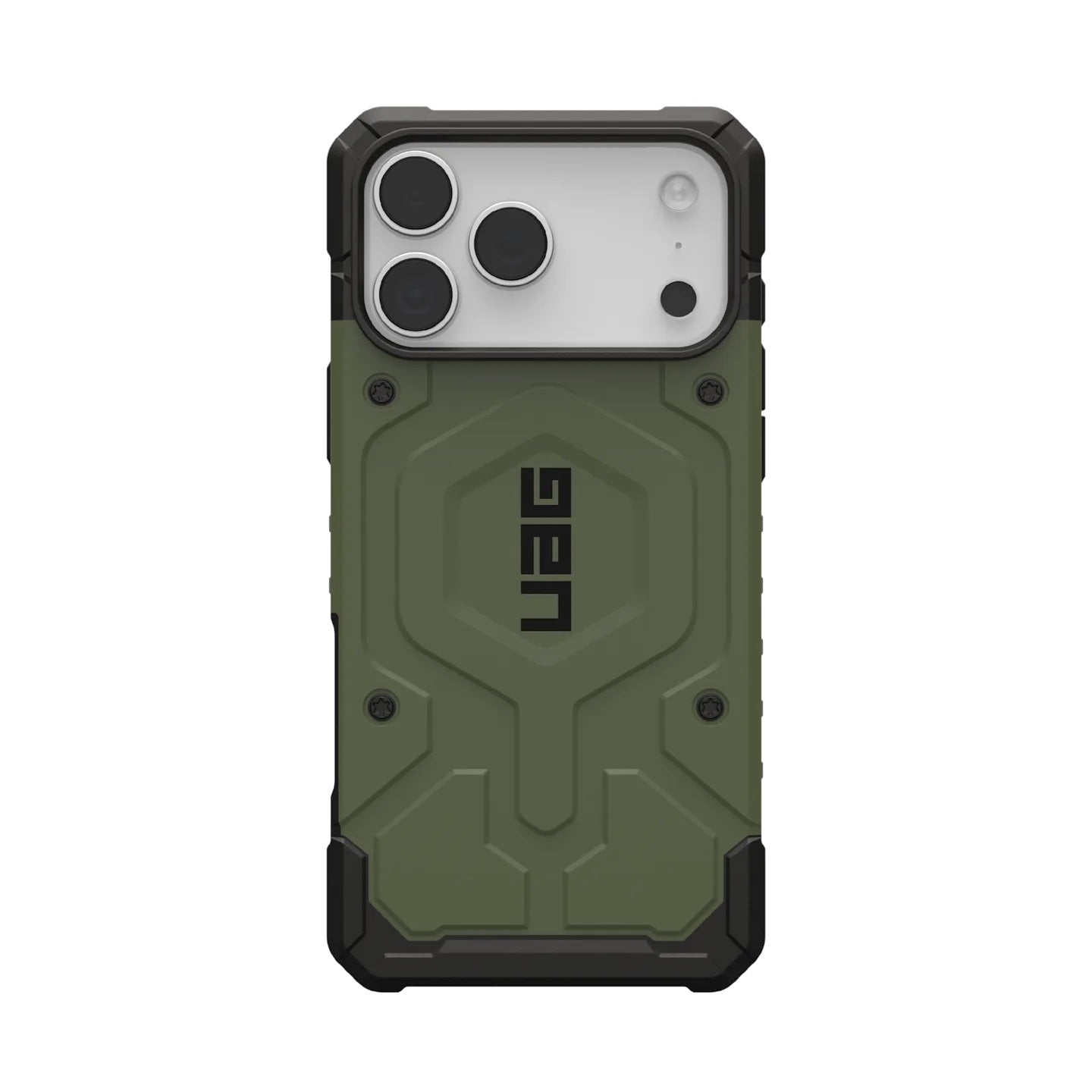 UAG Pathfinder MagSafe Apple iPhone 17 Pro (6.3") Rugged Case - Olive (114548117272), 18ft. Drop Protection (5.5M), Lightweight, 10 Years Warranty