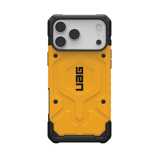 UAG Pathfinder MagSafe Apple iPhone 17 Pro Max (6.9") Rugged Case - Heritage Yellow (114549118282), 18ft. Drop Protection (5.5M), 10 Years Warranty