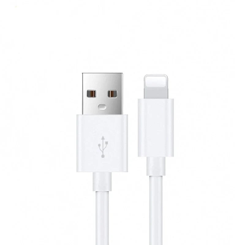 USP Lightning to USB-A Cable (1M) White - Quick Charge Connect, Fast Charge, Durable Reliable, Apple iPhone/iPad/MacBook, High Resistance