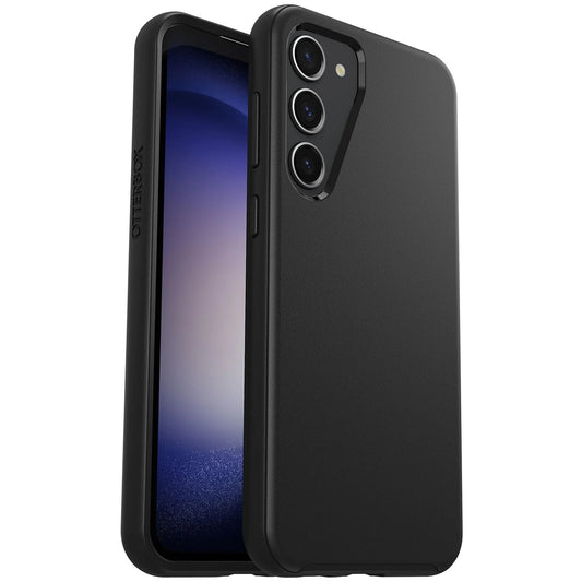 OtterBox Symmetry Samsung Galaxy S23+ 5G (6.6") Case Black - (77-91122), Antimicrobial, DROP+ 3X Military Standard, Raised Edges, 7 Years Warranty