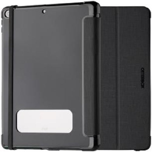OtterBox React Folio Apple iPad (10.2") (9th/8th/7th Gen) Case Black - No Retail Packaging - (77-92197), DROP+ Military Standard, 7 Years Warranty
