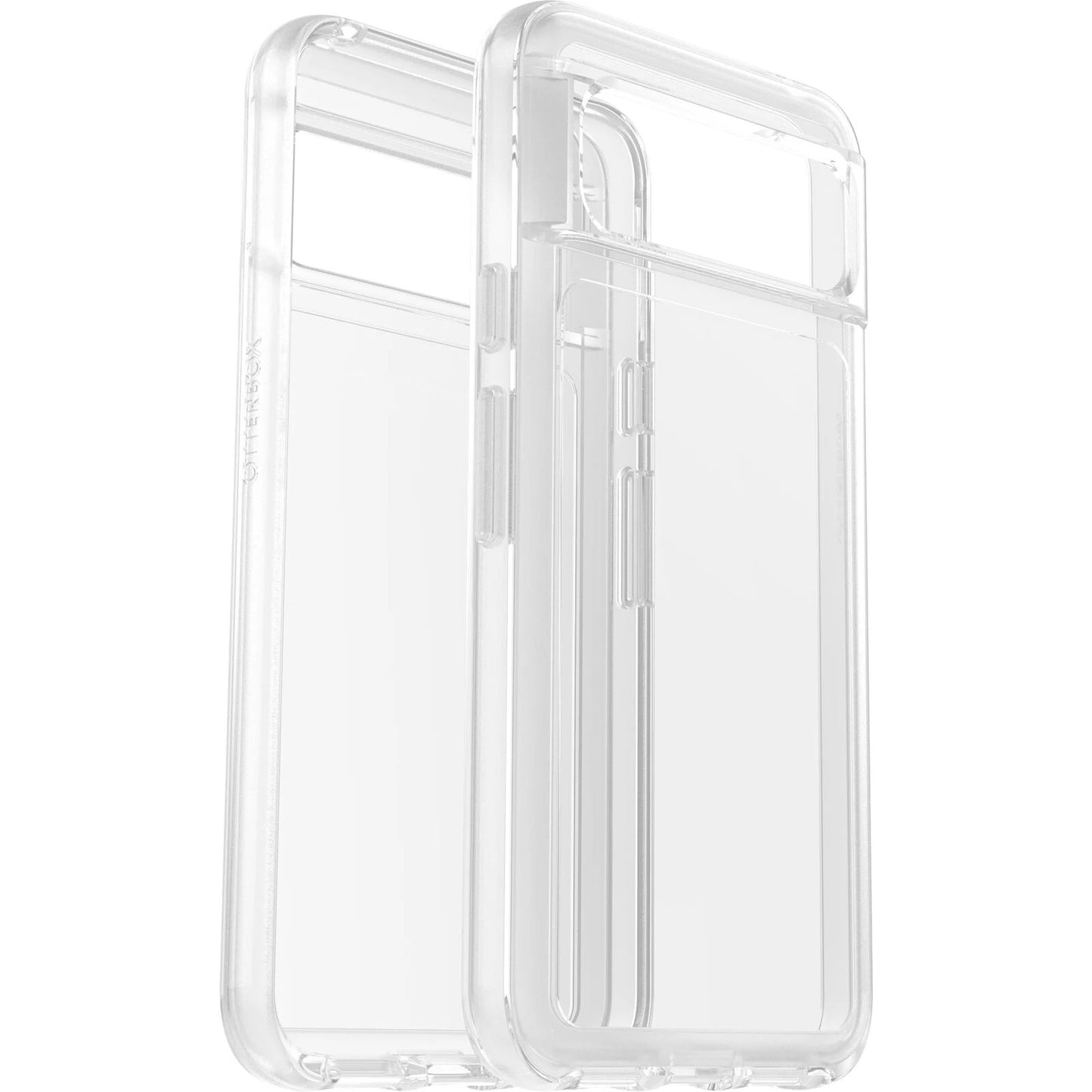 OtterBox Symmetry Clear Google Pixel 8 (6.2") Case Clear - (77-94207), DROP+ 3X Military Standard, Ultra-Sleek, Raised Edges, 7 Years Warranty