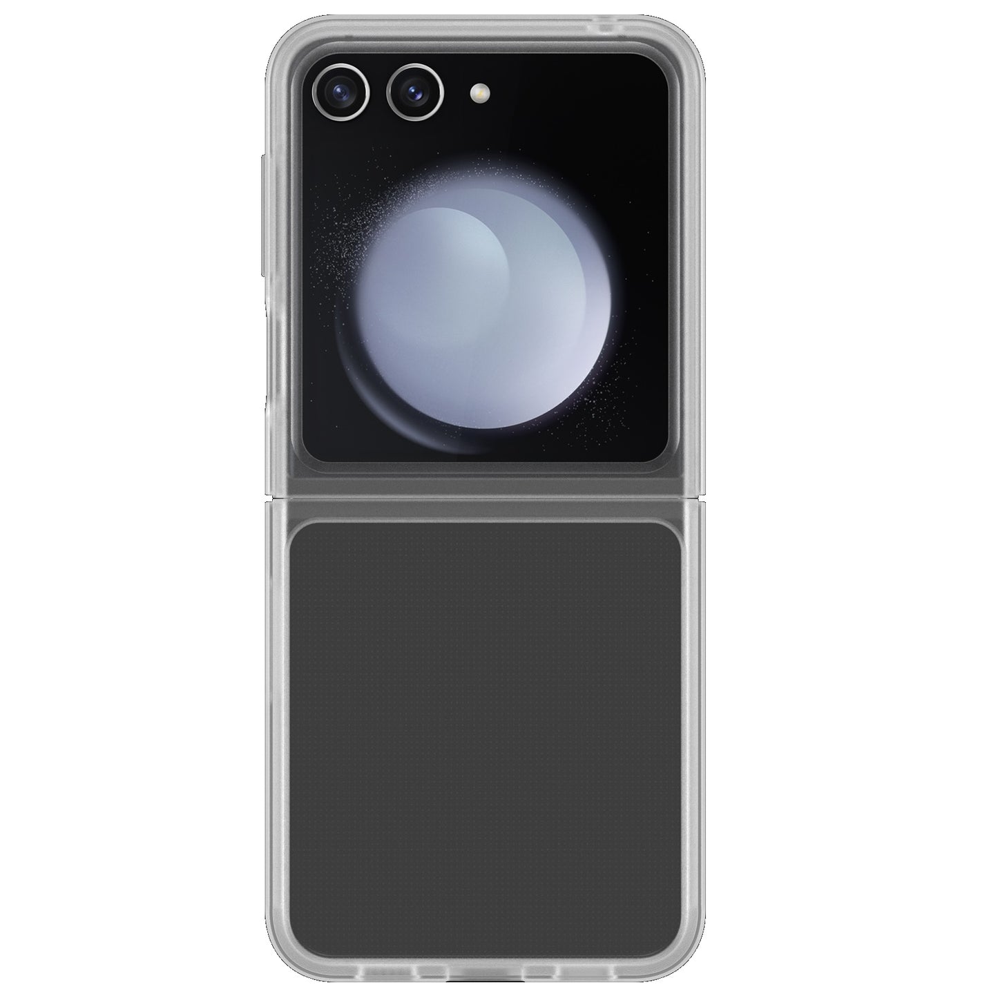 OtterBox Thin Flex Samsung Galaxy Z Flip6 5G (6.7") Case Clear - (77-95817), Antimicrobial, DROP+ Military Standard, Raised Edges, 7 Years Warranty