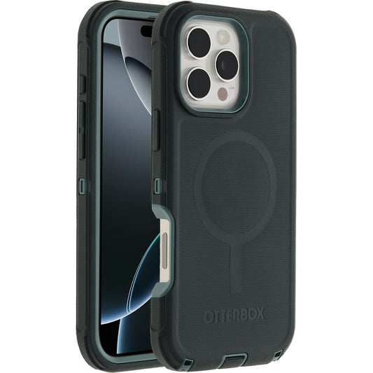 Otterbox Defender MagSafe Apple iPhone 16 Pro Max (6.9") Case Sagebrush (Green) - (77-95997), DROP+ 7X Military Standard,Tri-Layer, 7 Years Warranty
