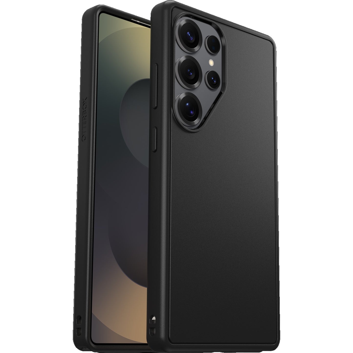 OtterBox React Samsung Galaxy S25 Ultra 5G (6.9") Case Black Crystal (Clear/Black) - (77-97504),DROP+ Military Standard,Hard Case, 7 Years Warranty