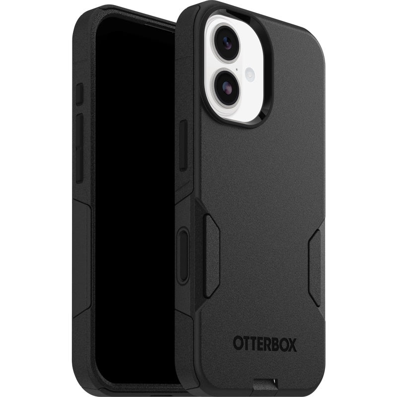 OtterBox Commuter Apple iPhone 17 (6.3") Case Black - (77-98294), DROP+ 3X Military Standard, Pocket Friendly, Hassle-Free, 7 Years Warranty