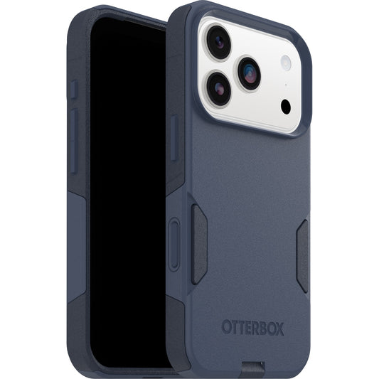 OtterBox Commuter Apple iPhone 17 Pro (6.3") Case Blue Sentiment - (77-98330), DROP+ 3X Military Standard, Raised Edges, 7 Years Warranty