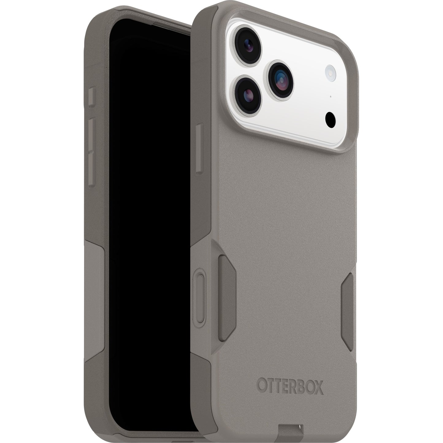 OtterBox Commuter Apple iPhone 17 Pro Max (6.9") Case Grey Comfort (Biege) - (77-98352), DROP+ 3X Military Standard, Raised Edges, 7 Years Warranty