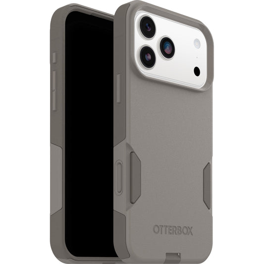 OtterBox Commuter Apple iPhone 17 Pro Max (6.9") Case Grey Comfort (Biege) - (77-98352), DROP+ 3X Military Standard, Raised Edges, 7 Years Warranty